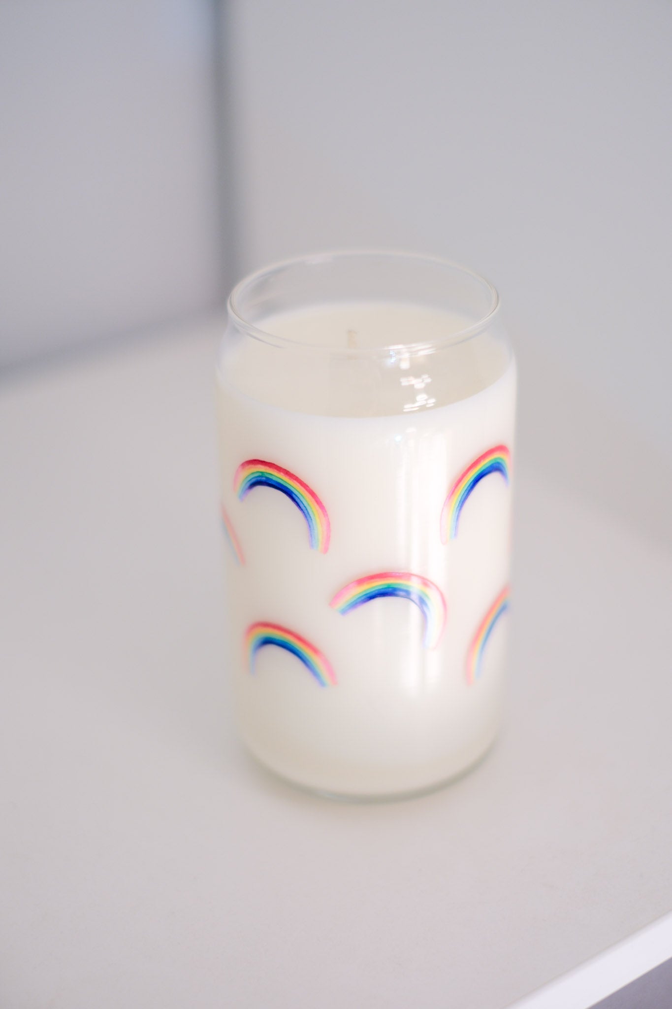 Modern Chandler Candle x Scribs Sugarplum Fairy Rainbow Cup Candle