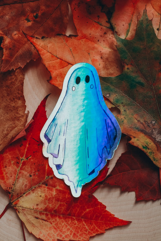 Holographic Ghost Sticker