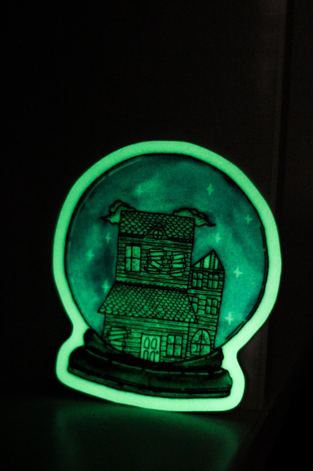 Glow n' the Dark Crystal Ball Haunted Mansion