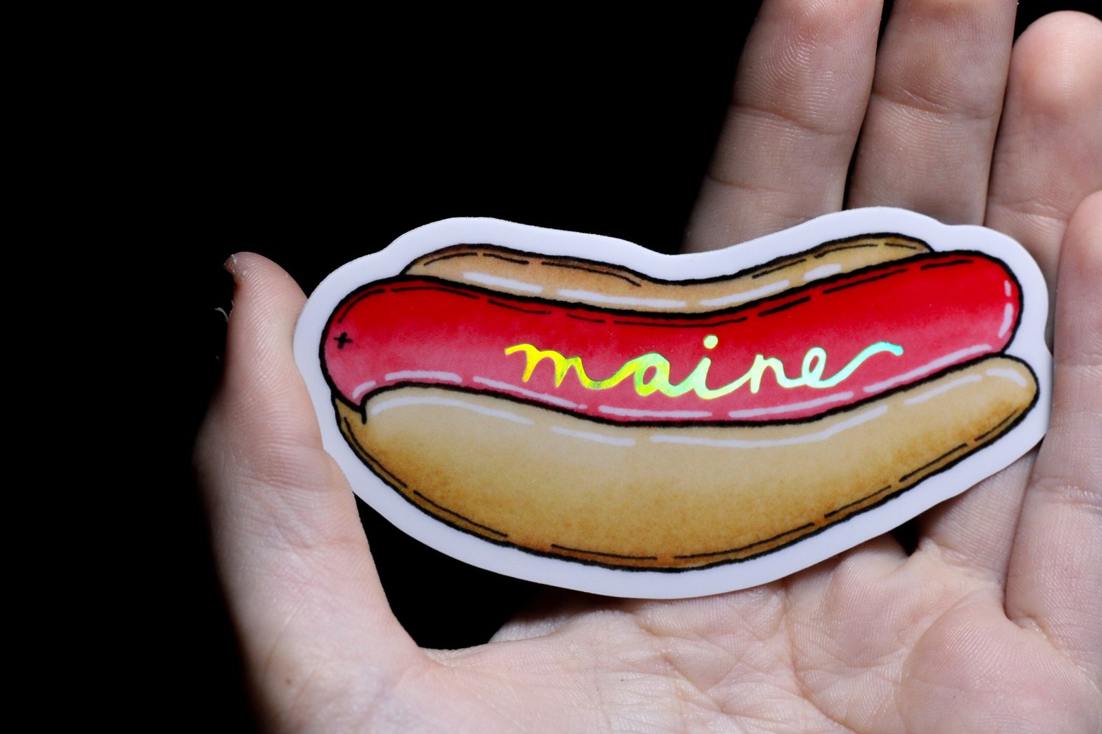 Maine Red Snappah Sticker